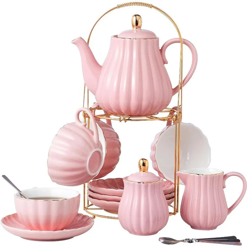 CurveCraze Coffee & Tea Set (17 pcs)