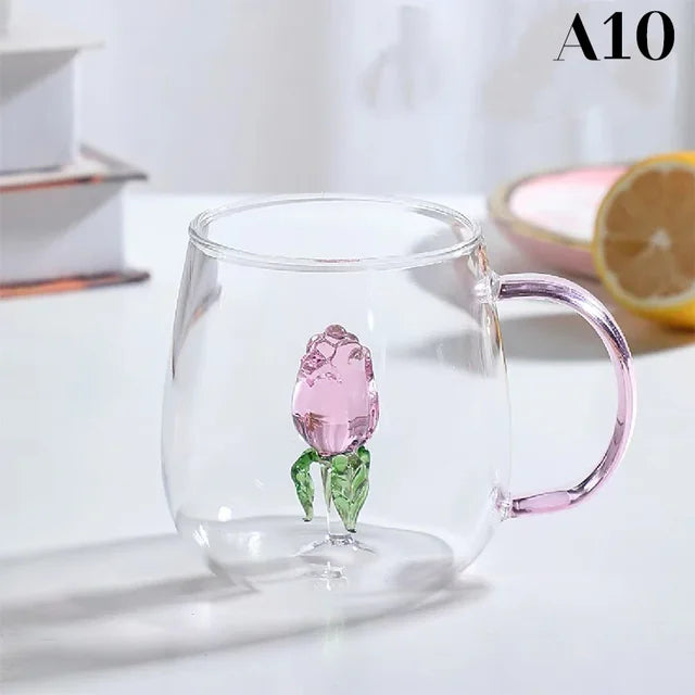 3D Glass Mug