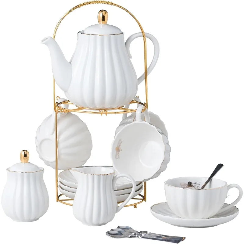 CurveCraze Coffee & Tea Set (17 pcs)