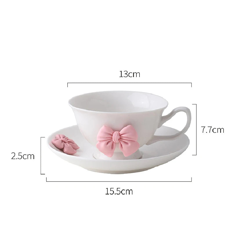 Bow Ceramic Cup