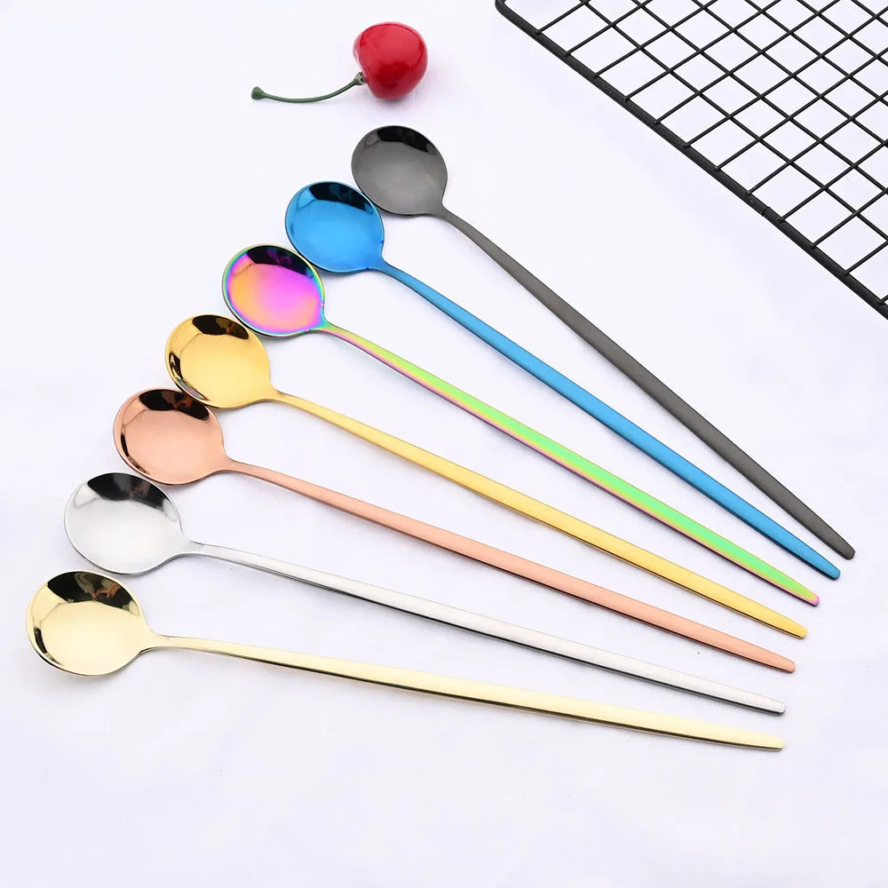 Shiny Stirring Spoon Cutlery Set