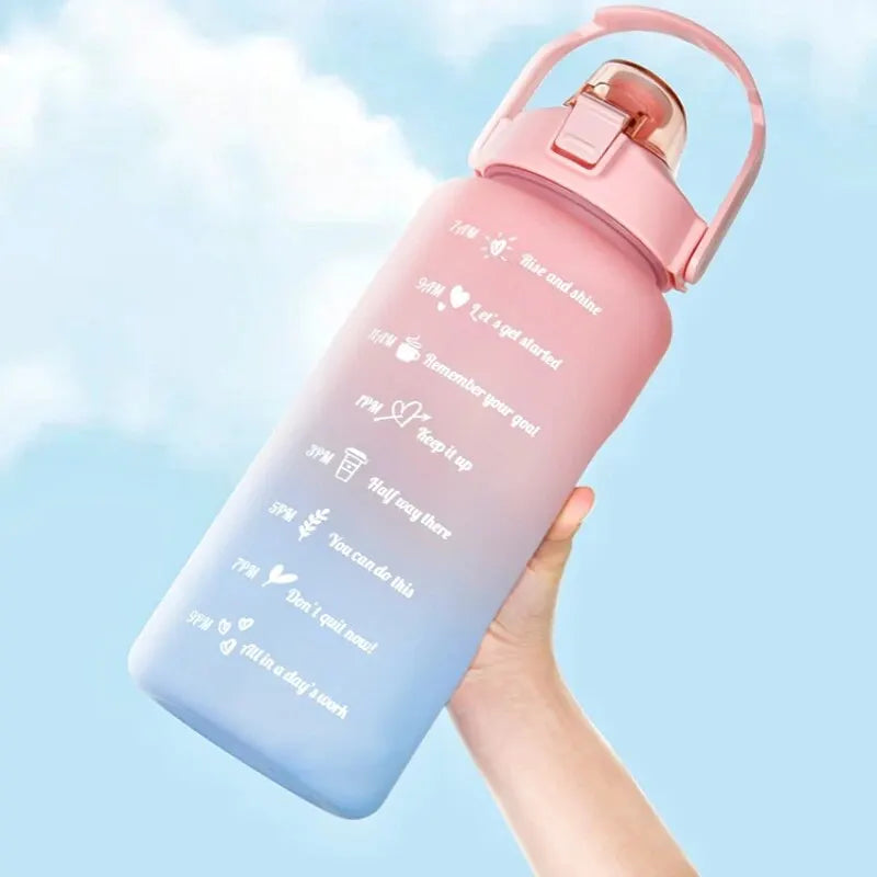 Gradient Water Bottles Set