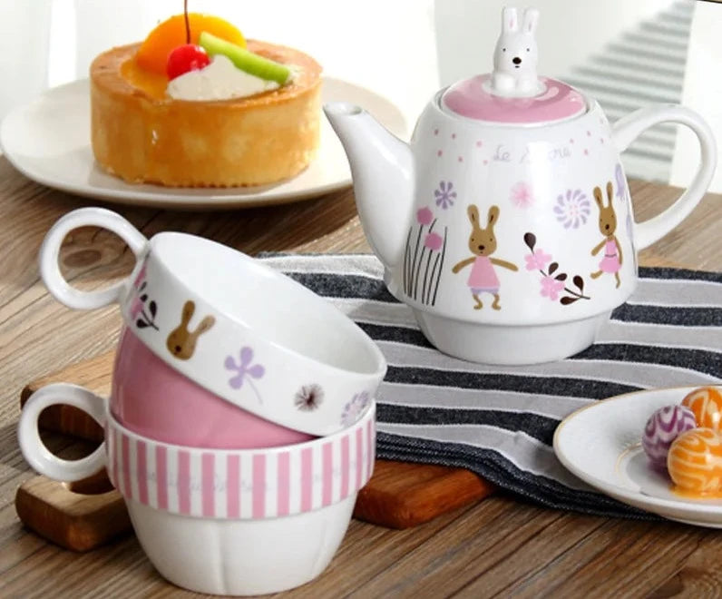 Rabbit Tea Set