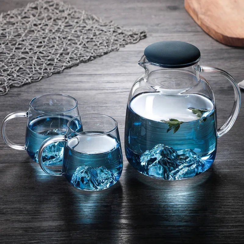 Mountain Glass Jug Set