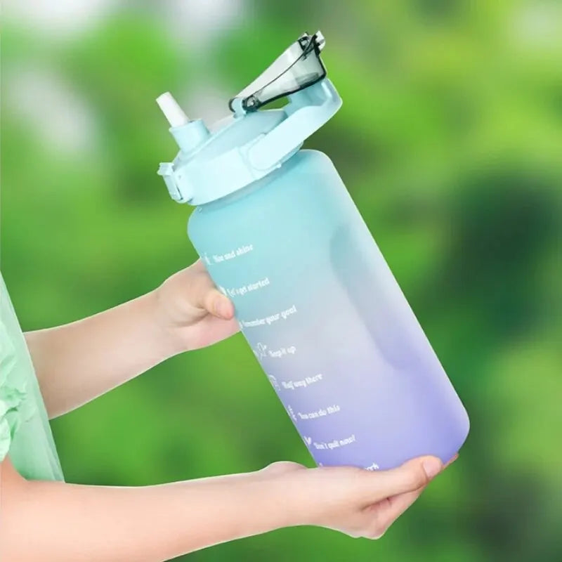 Gradient Water Bottles Set