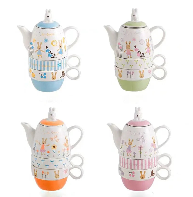 Rabbit Tea Set