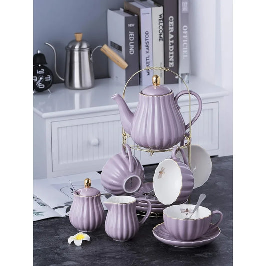 CurveCraze Coffee & Tea Set (17 pcs)