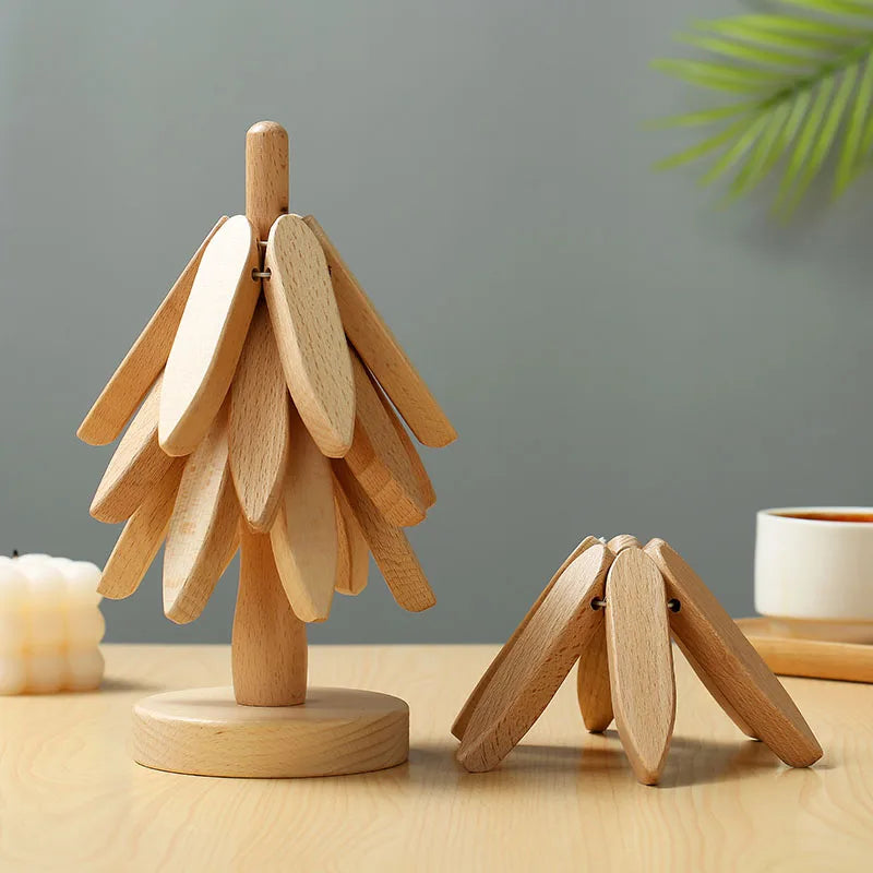 Tree coaster -4PCS