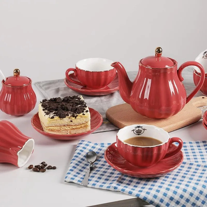 CurveCraze Coffee & Tea Set (23 pcs)