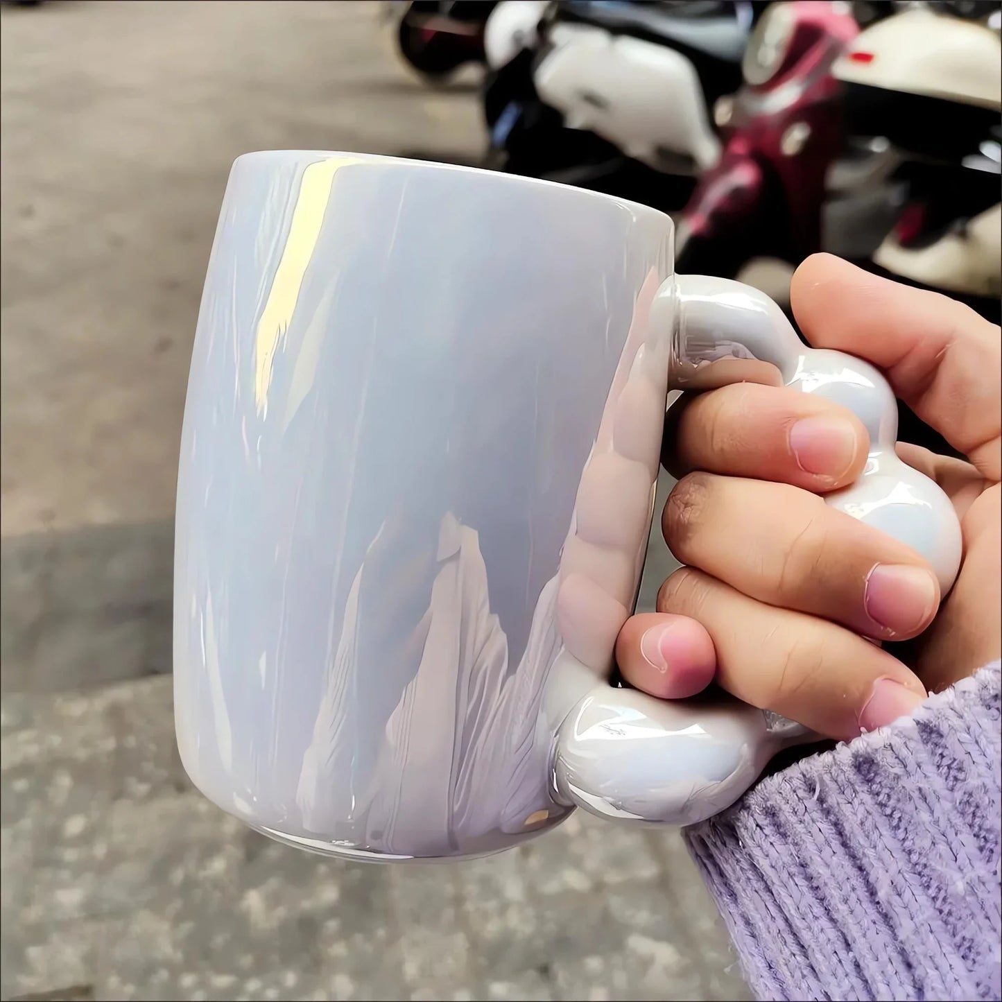 Curve Pearl Mug