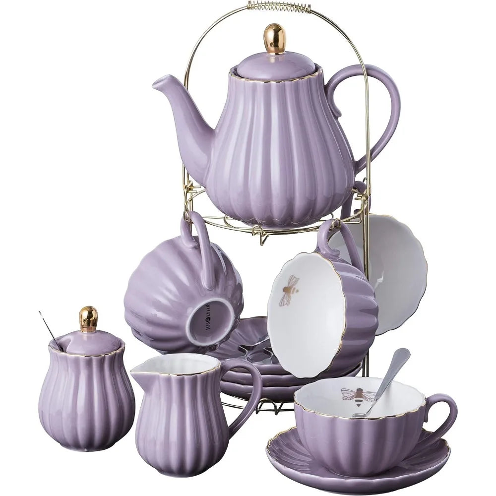 CurveCraze Coffee & Tea Set (17 pcs)