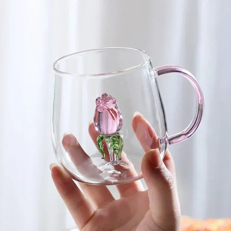 3D Glass Mug