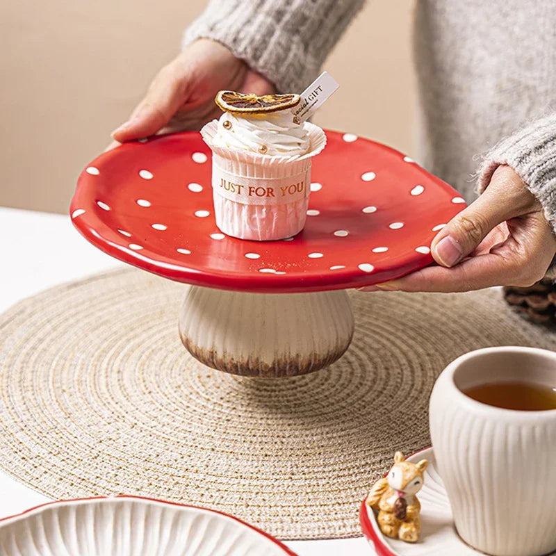 Mushroom Tea Set