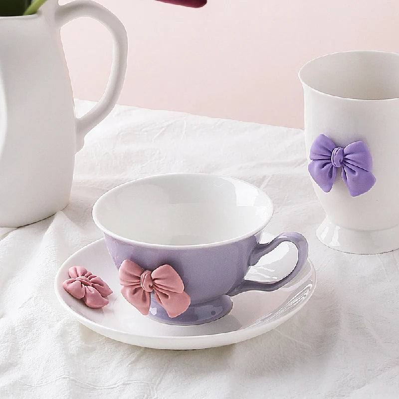 Bow Ceramic Cup